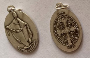 Médaille Sainte Bathilde argentée