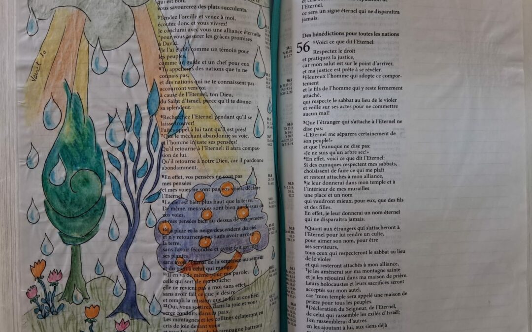 Méditer la Bible par le dessin